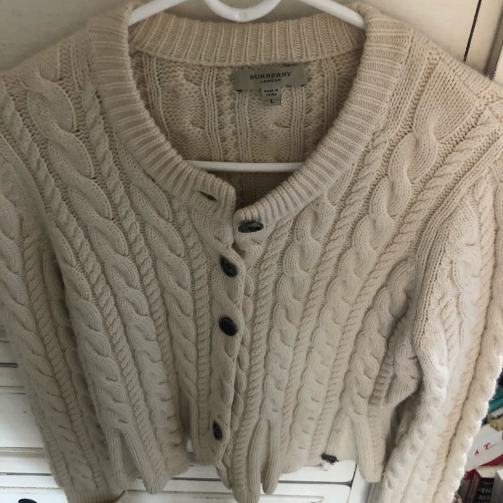 Burberry cardigan